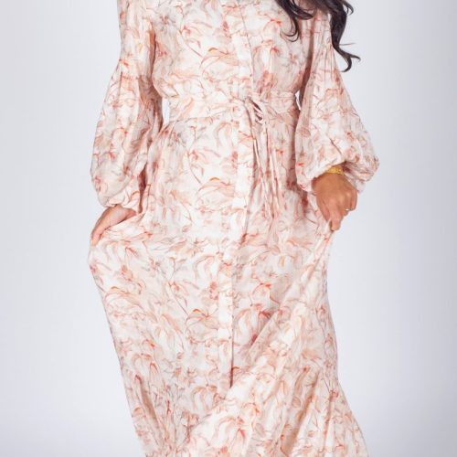 alice dress long sleeve pink flower dress yakira bella 482534