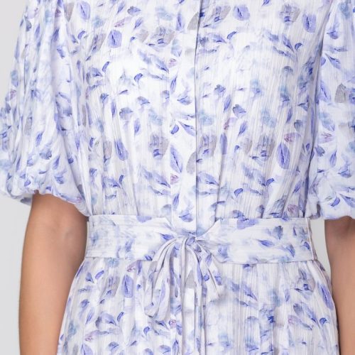 alice dress short sleeve blue flower dress yakira bella 186545