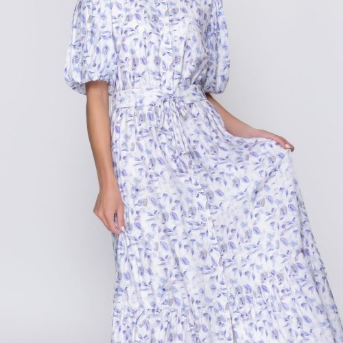 alice dress short sleeve blue flower dress yakira bella 236317