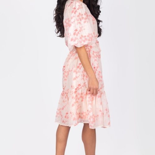 allie dress short sleeve 41 pink flower dress yakira bella 577757