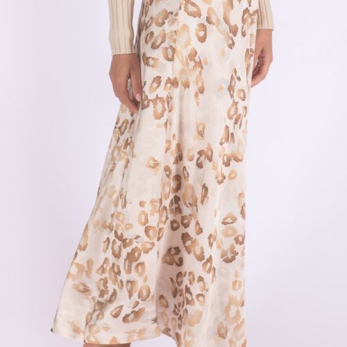 dakota skirt cream pattern skirt yakira bella 823762