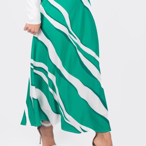 dakota skirt greendark green skirt yakira bella 173096