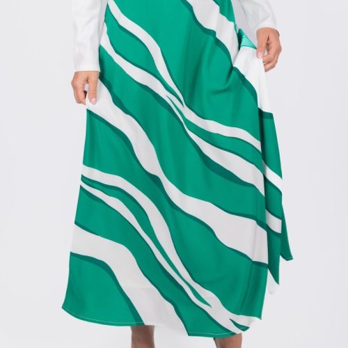 dakota skirt greendark green skirt yakira bella 202751