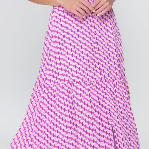 gwenyth skirt purple pattern skirt yakira bella 233576