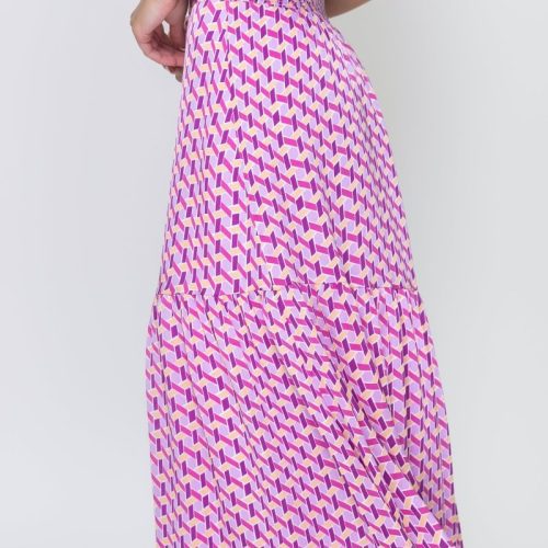 gwenyth skirt purple pattern skirt yakira bella 961470