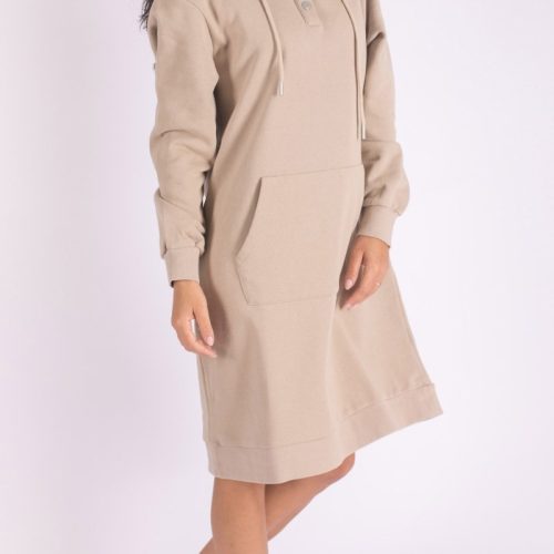 hoodie dress 38 khaki dress yakira bella 878484