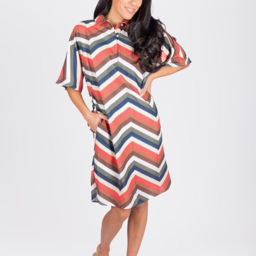 kalani dress 37 multi stripes dress yakira bella 203030