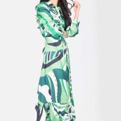 lexi dress greenwhite dress yakira bella 990949