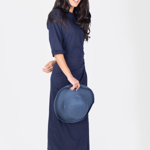 lila dress navy dress yakira bella 337099