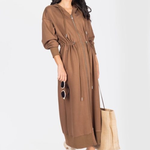 mina dress brown dress yakira bella 219032