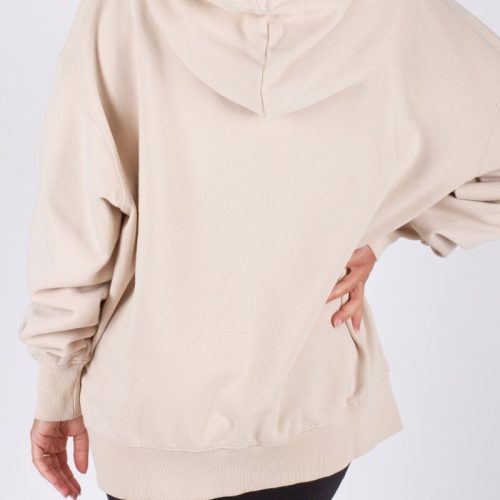 oversized sweatshirt hoodie beige top yakira bella 269481