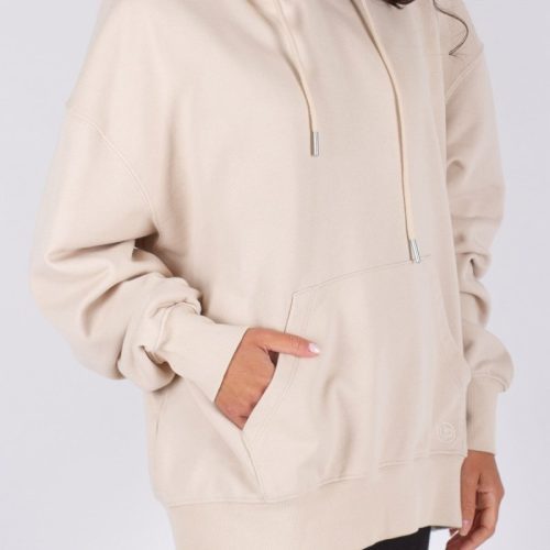 oversized sweatshirt hoodie beige top yakira bella 669453