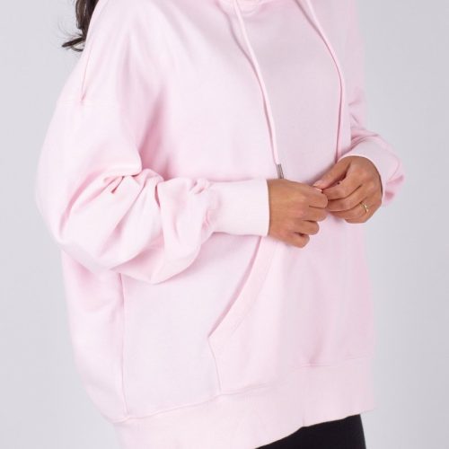 oversized sweatshirt hoodie light pink top yakira bella 420551