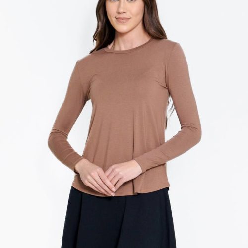 phoebe tee espresso top yakira bella 861211