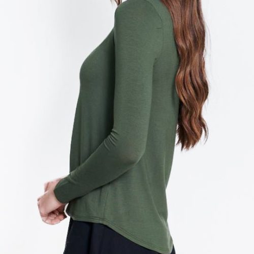 phoebe tee olive top yakira bella 799886