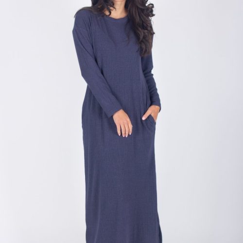 reese dress long sleeve navy dress yakira bella 303173