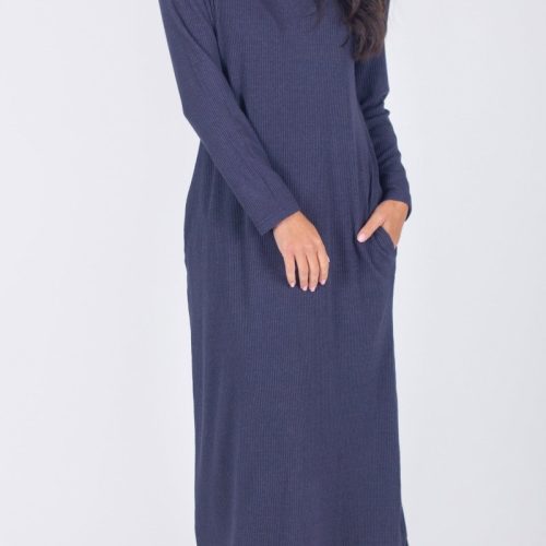 reese dress long sleeve navy dress yakira bella 979504