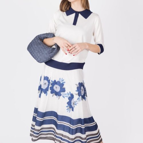 vera skirt blue skirt yakira bella 415857